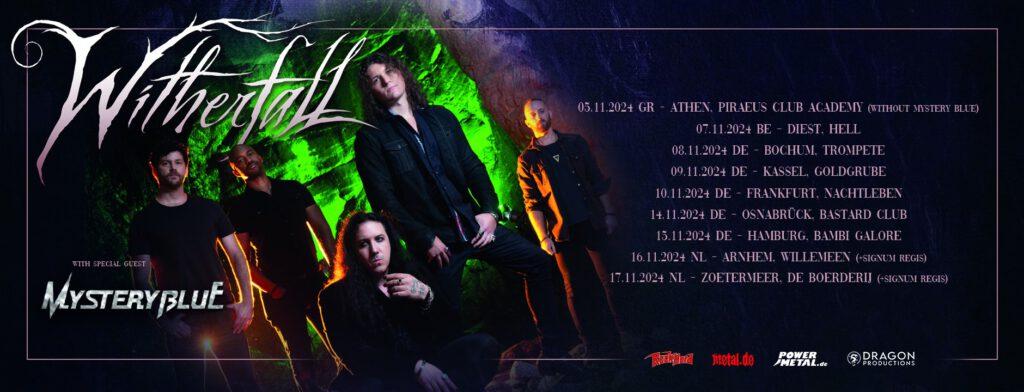 WITHERFALL & Mystery Blue - live