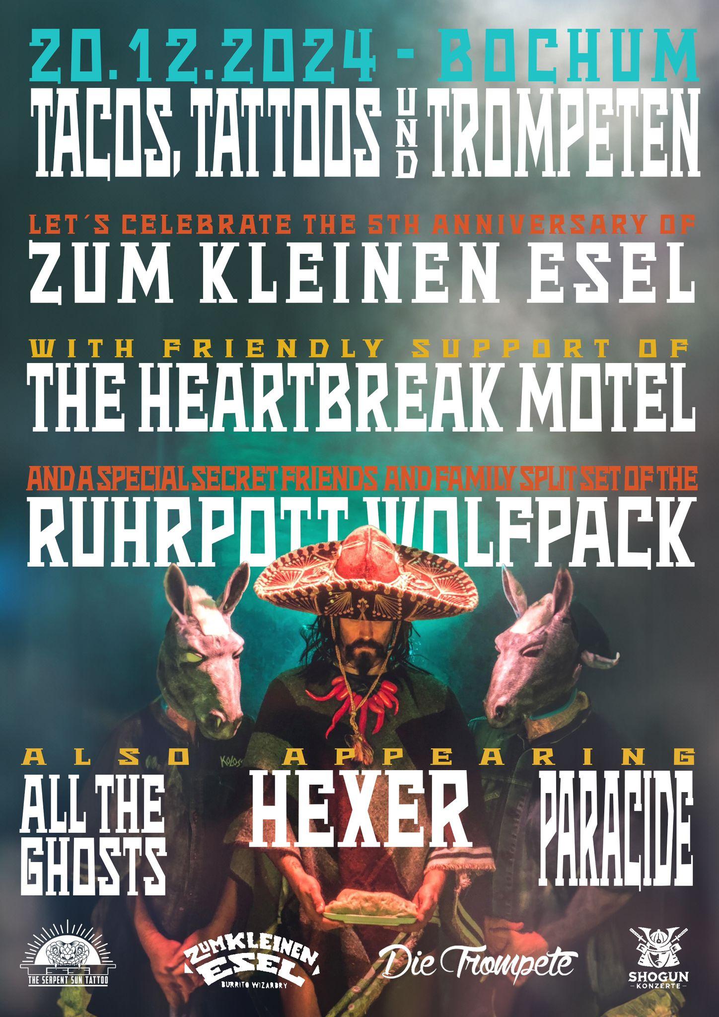 5 Jahre Kleiner Esel - THE HEARTBREAK MOTEL uvm. - live