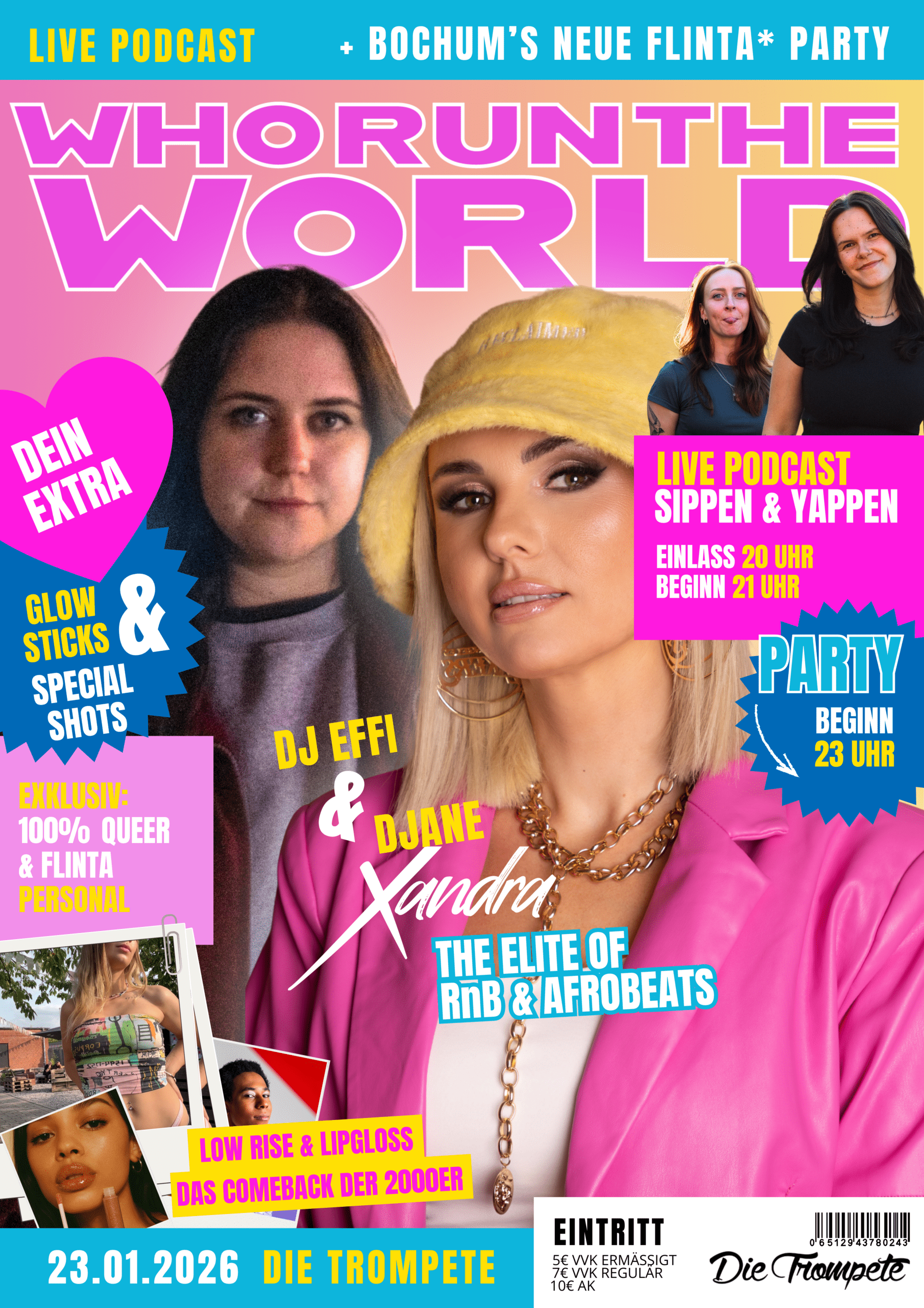 ✨ WHO RUN THE WORLD – FLINTA x FLINTA** ✨