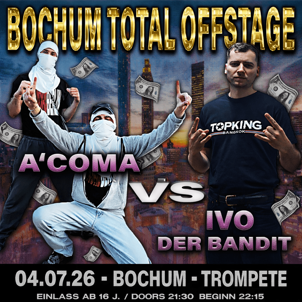 Acoma vs Ivo der Bandit – Bochum Total Offstage – live