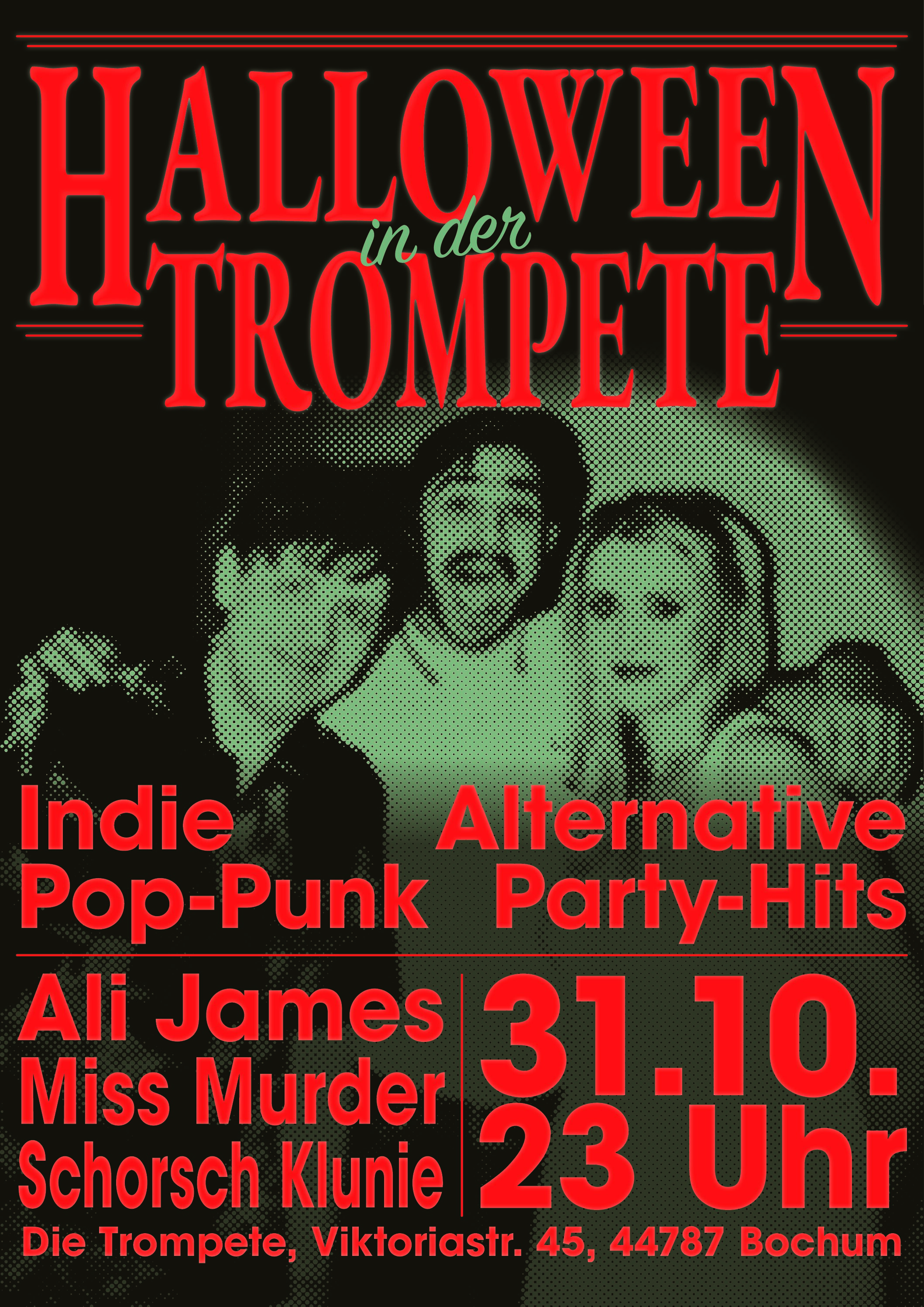 🎃 Halloween 2026 – Alternative Rock, Indie, Pop Punk und Party Hits
