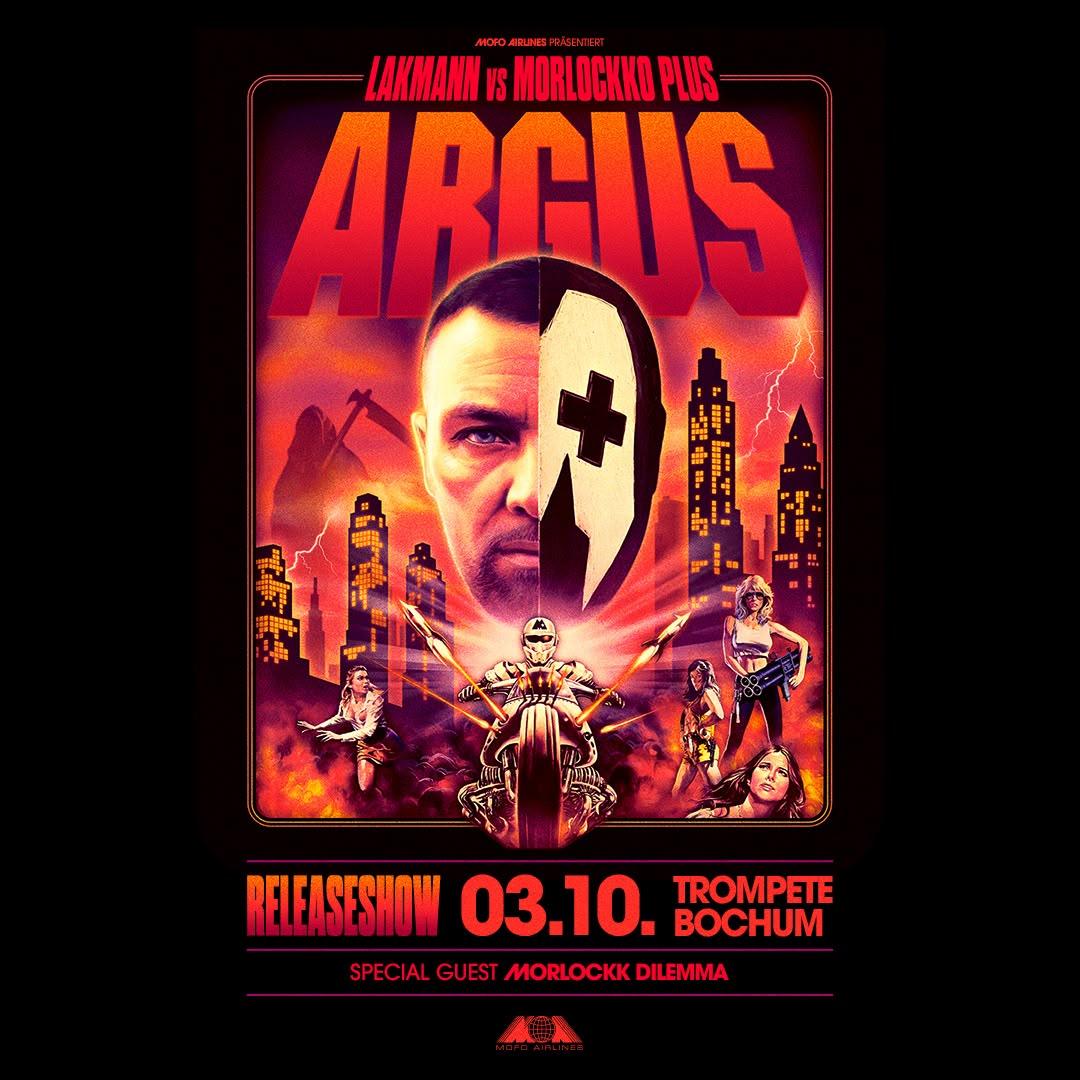 LAKMANN vs. MORLOCKKO PLUS – ARGUS Releaseshow